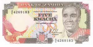 5 Kwacha 1989